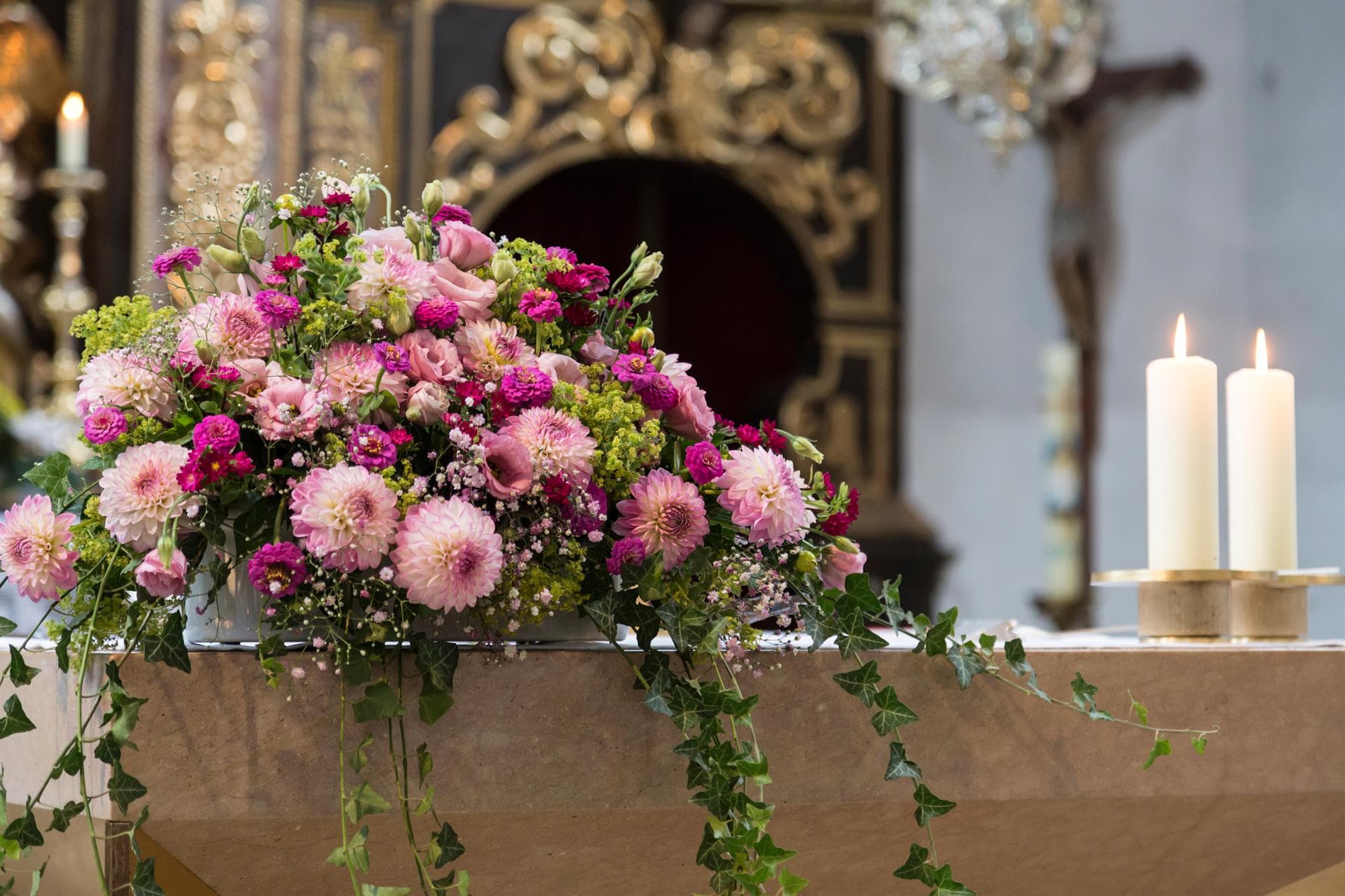 Decoración floral para eventos